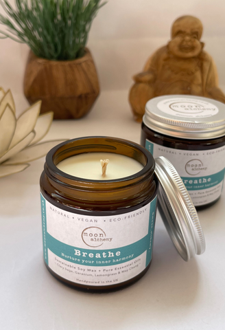 Breathe - Luxury Aromatherapy Candle